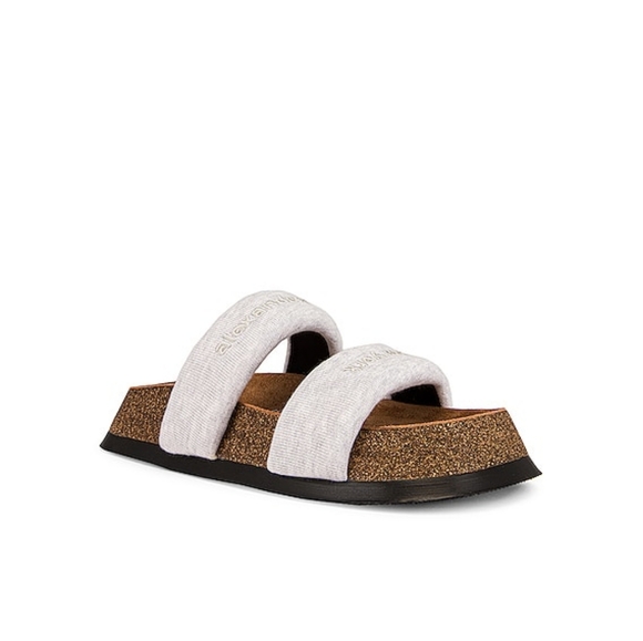 NEW ALEXANDER WANG RONAN SLIDE SANDALS - Picture 3 of 10